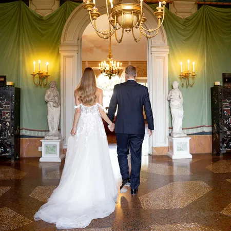 Couple Inside The Villa